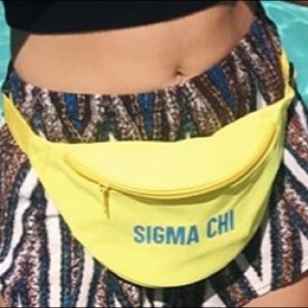 sigma chi fanny pack